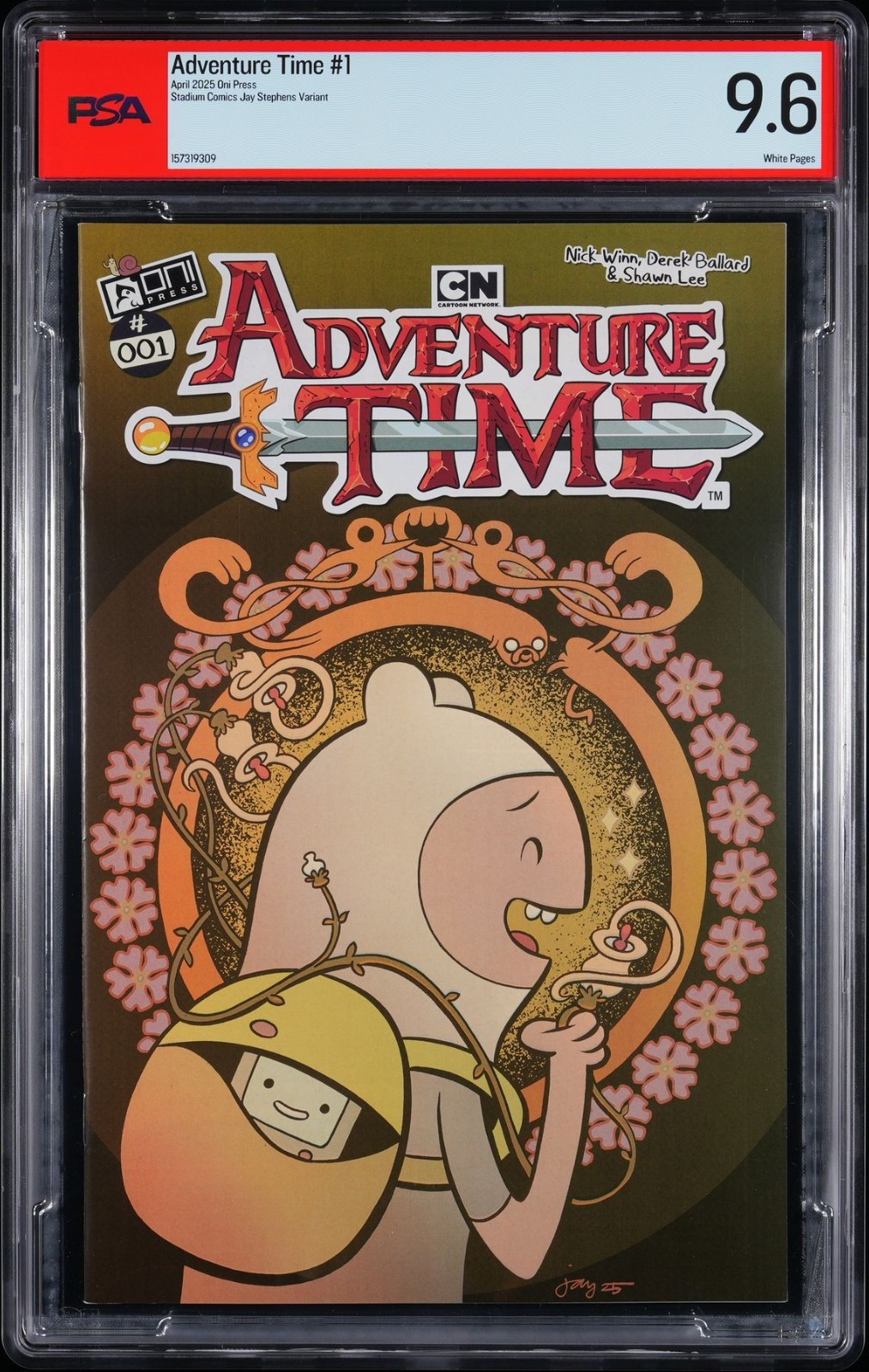 ONI PRESS ADVENTURE TIME #1 APRIL 2025 STADIUM COMICS JAY STEPHENS VARIANT