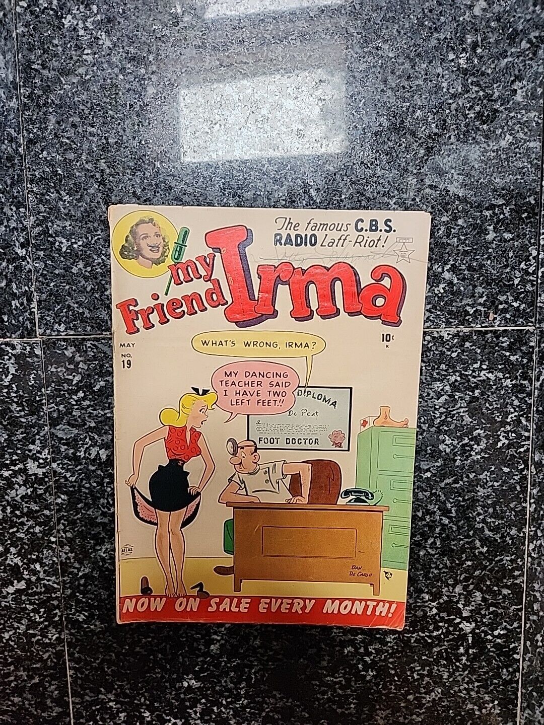My Friend Irma #19 Atlas Timely Comics 1952 Golden Age Dan Decarlo Good Girl Art