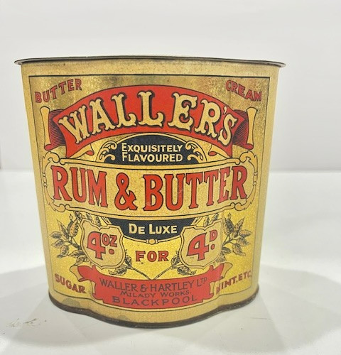 791 ~ Vintage Waller's Rum & Butter Cream , Mint, etc... Tin 5