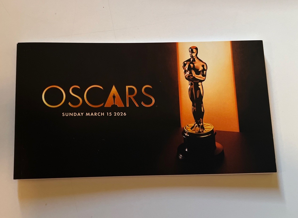 Oscars Sunday March 15, 2026 Program Booklet