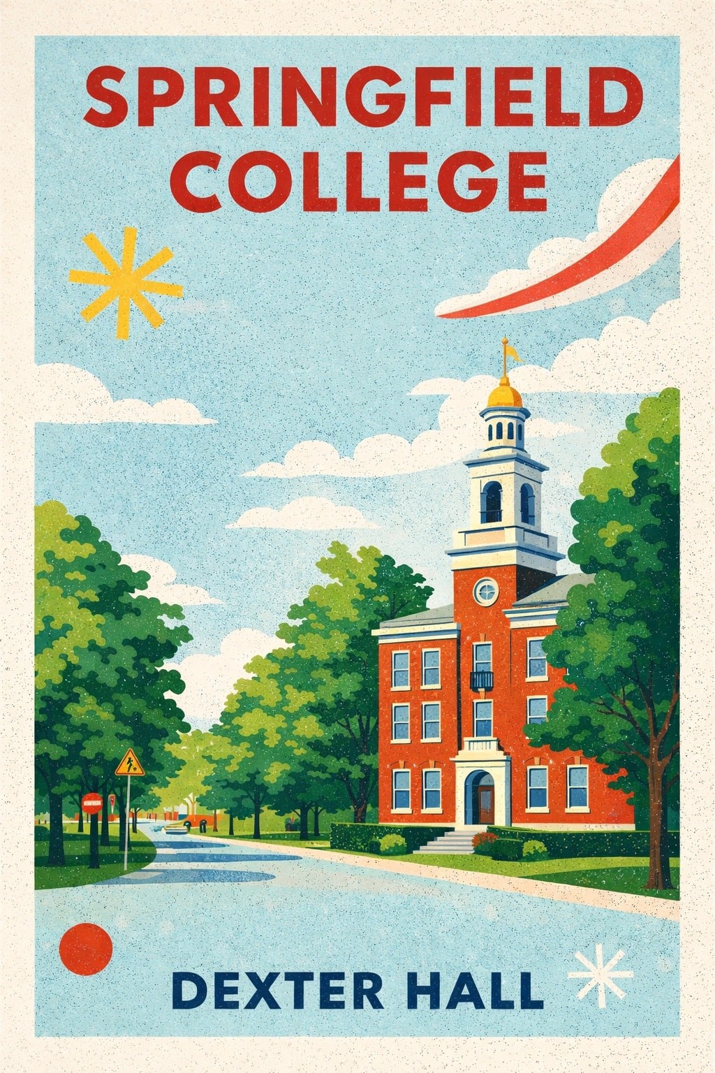 Springfield College Poster - 24x36” 200gsm Paper🗞️ Hi-Res💎 Print 2023 Springfield College Poster - 24x36” 200gsm Paper🗞️ Hi-Res💎 Print 2023