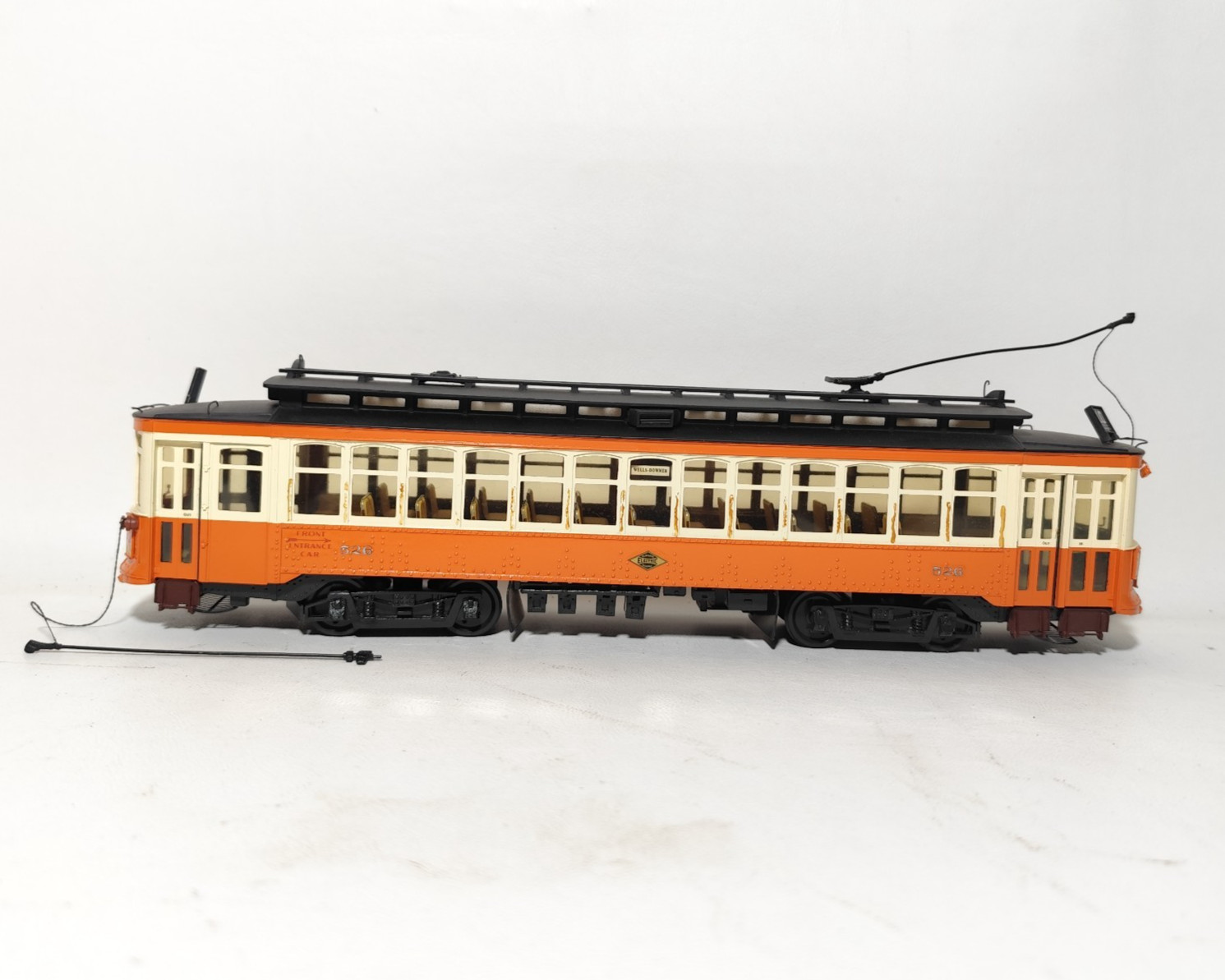 St. Petersburg Tram Collection Milwaukee Electric Railway 525 O Scale Trolley