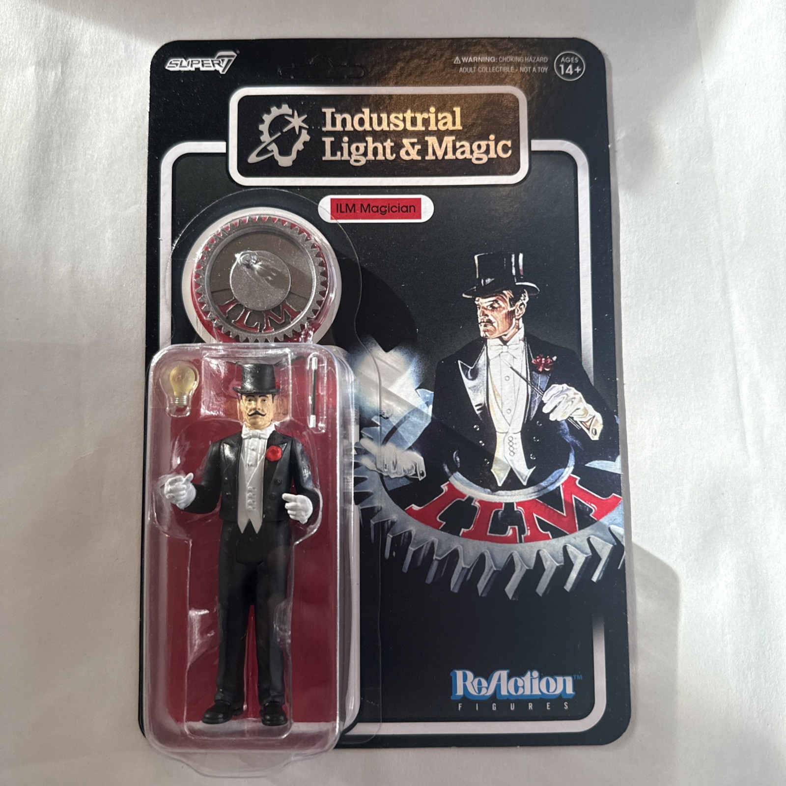 ILM 50th Magician Super7 ReAction Figure 2025 Employee Crew Company Exclusive