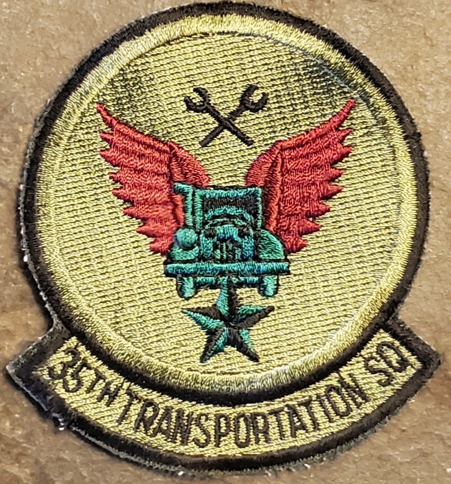 USAF AIR FORCE 35th Transportation Squadron, Misawa Air Base, Japan Patch VTG