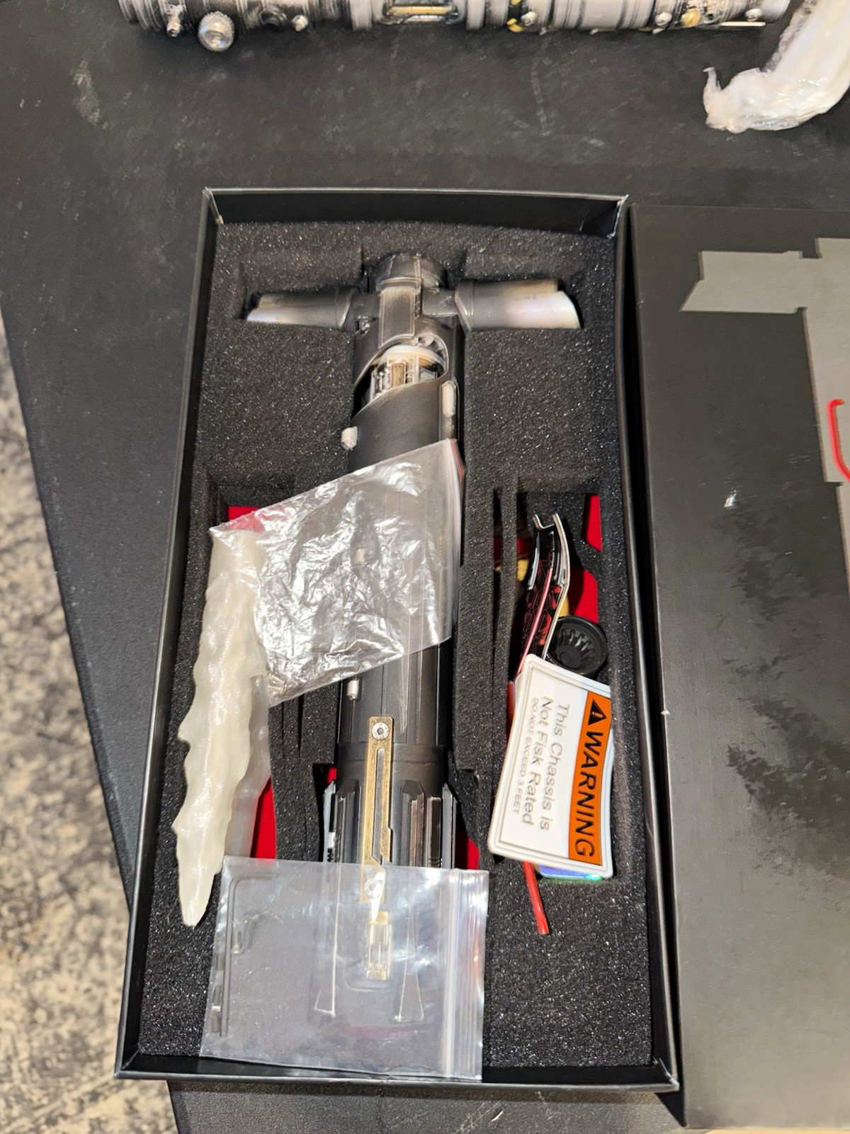 SP Sabers Prestige “The Darkness V3” Star Wars Lightsaber Replica w/ Box