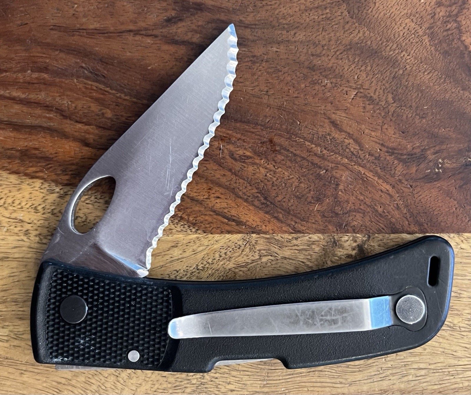 CUTCO 1891 USA Lockback Knife Serrated Edge Blade Very NICE ~TASKCo