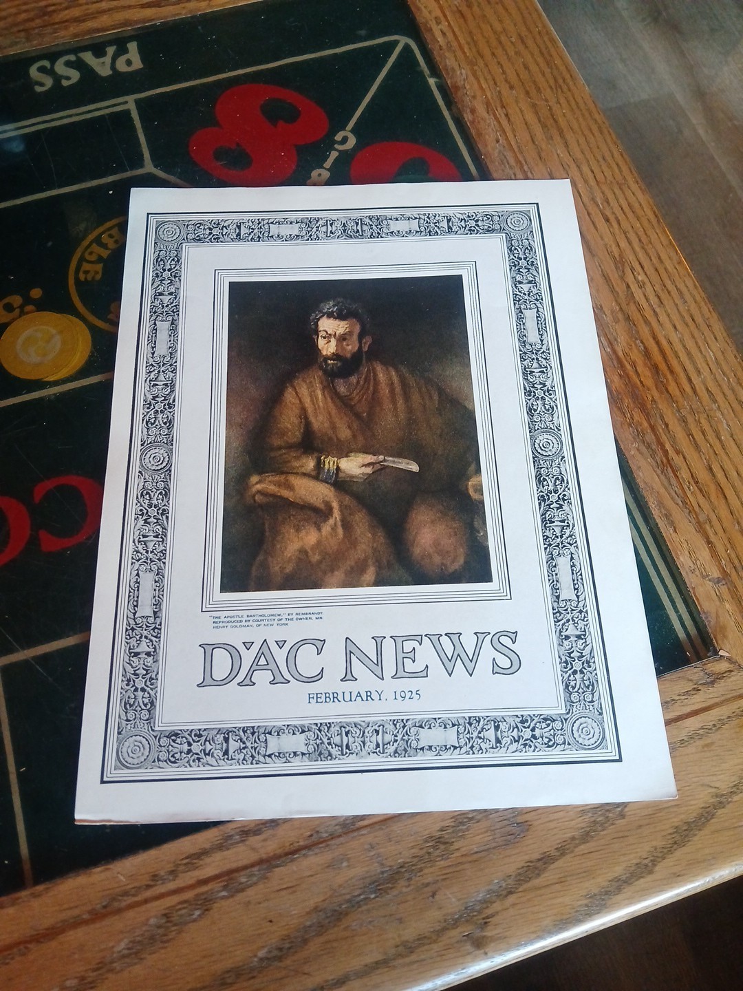 DAC News - February 1925 Harry J. Dean Company Page Advertisement 