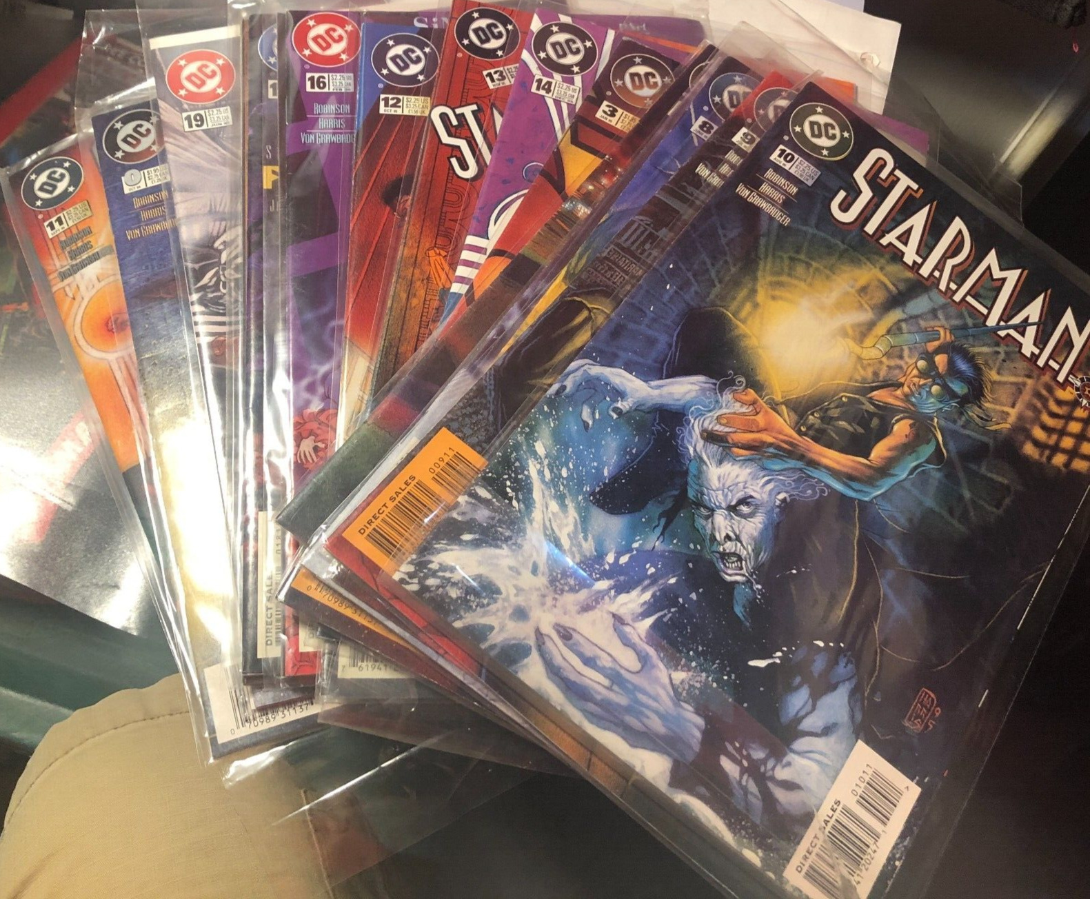 18 Different Starman DC Comic Books 0, 2-6 8-19