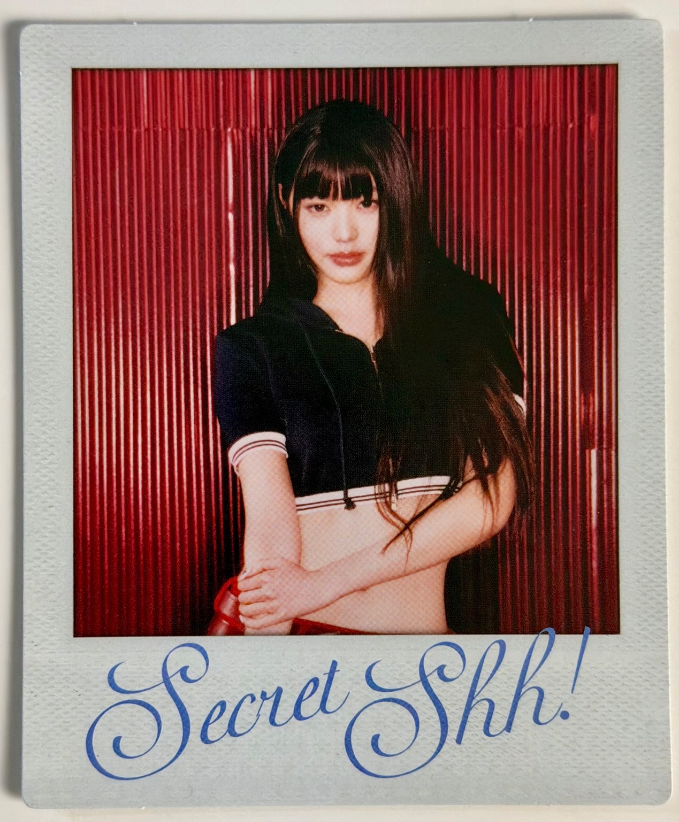 IVE SECRET Photobook Shh Version Official Instant Photo WONYOUNG