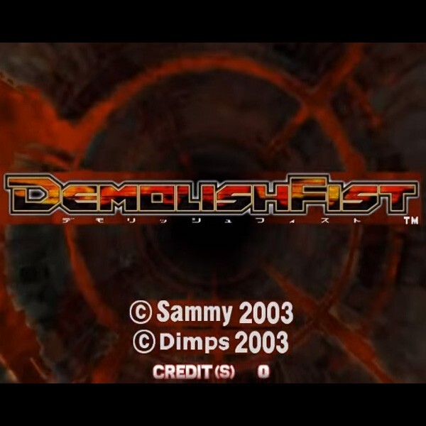 ATOMISWAVE Demolish Fist Arcade Game Board