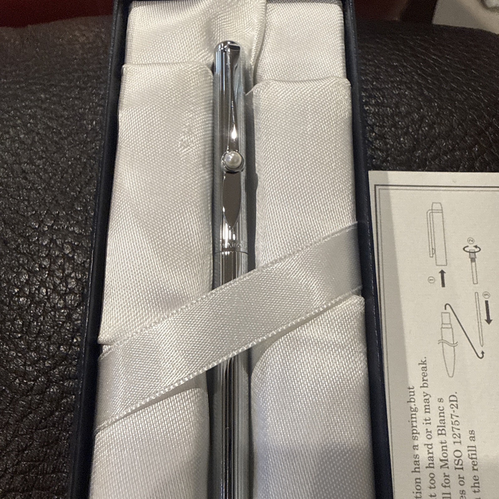 MIKIMOTO Pearl Ballpoint Pen, New