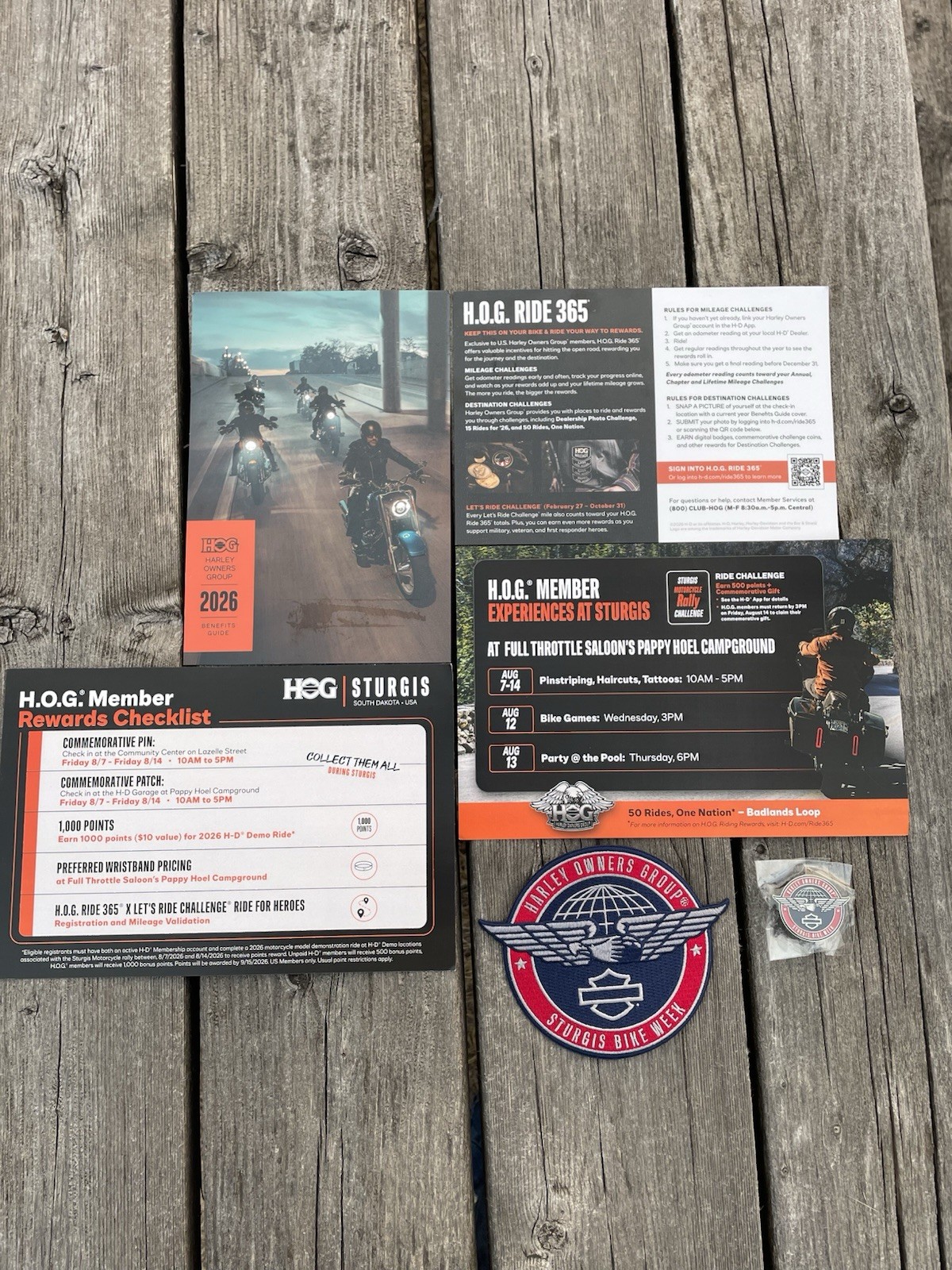2026 Sturgis HD Hog Member Package