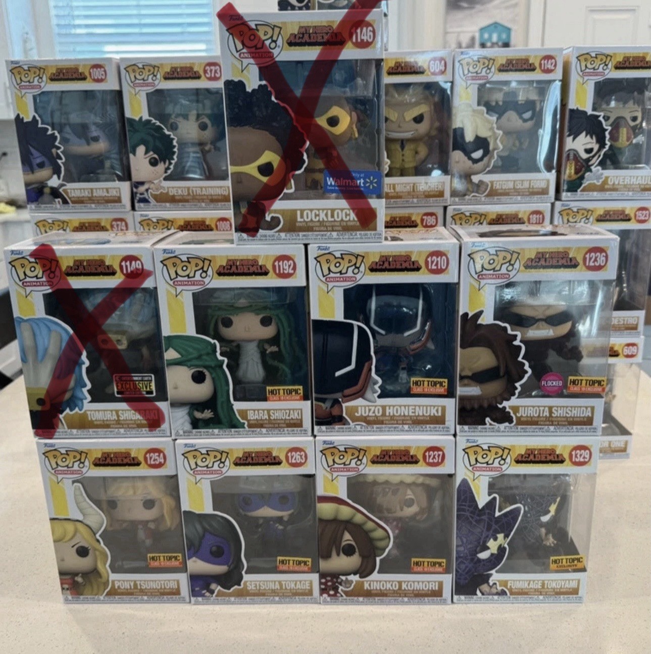 RESERVED FOR CHUCK_MAN Funko Pop My Hero Academia Exclusives Lot 7 Figures Lot 