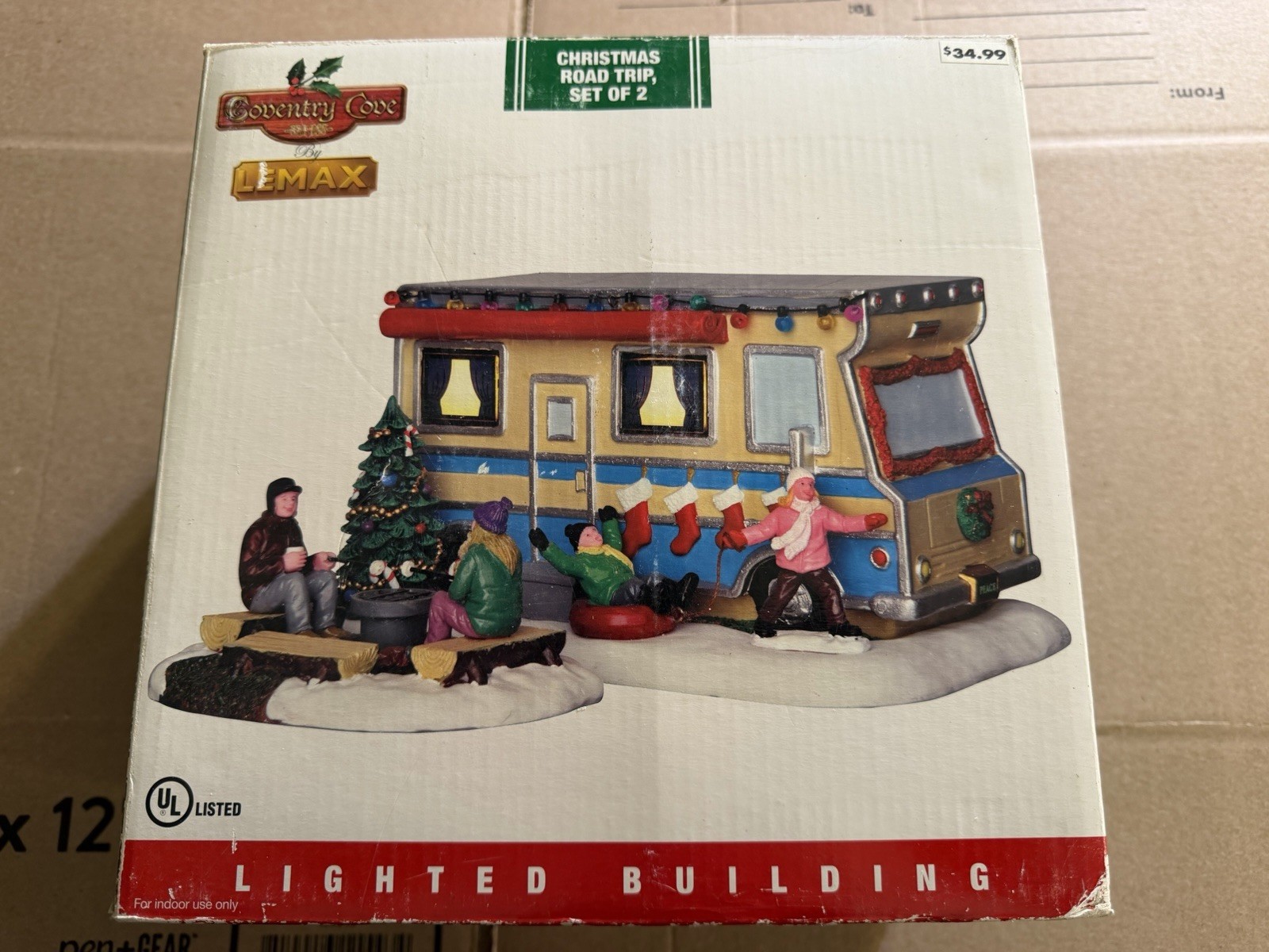 Lemax Coventry Cove Christmas Road Trip Set Of 2 Lighted Building 2016