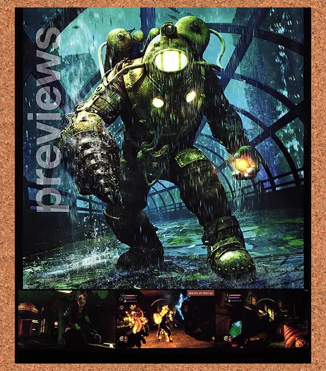 2009 Bioshock 2 Xbox 360 Original Advertisement / Retro Promo vr4