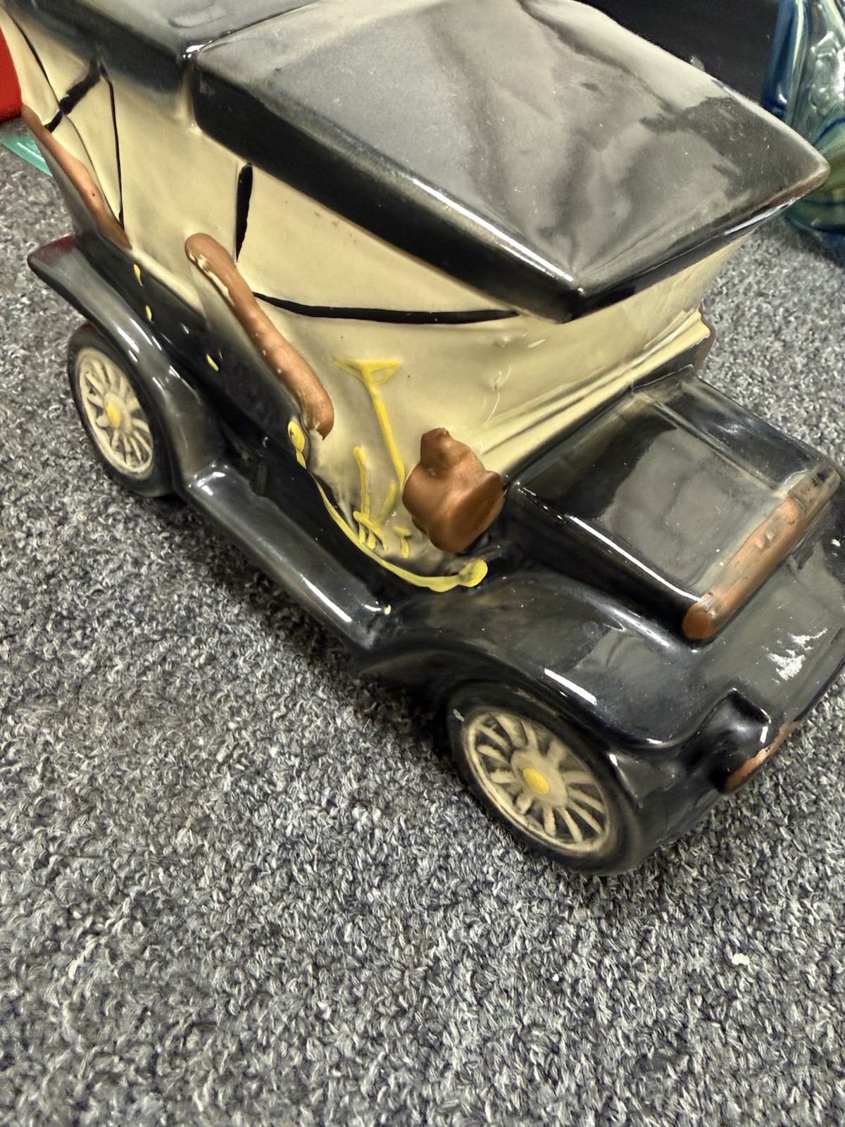 McCoy Hand Painted Ford Model T Touring Car Cookie Jar Vtg 60\'s Excellent Cond. McCoy Hand Painted Ford Model T Touring Car Cookie Jar Vtg 60\'s Excellent Cond.