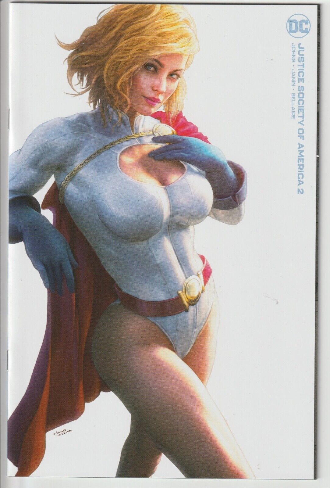 DC Justice Society of America (2023) #2 - Tiago Da Silva Power Girl Variant NM