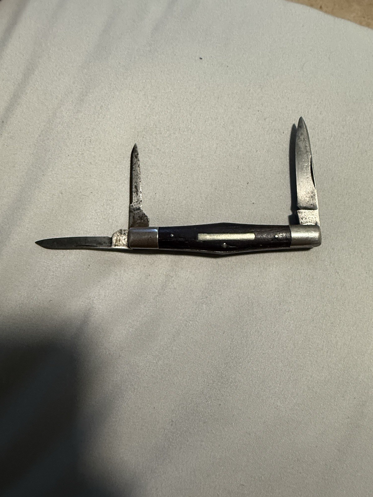 Rare Vintage Pocket Knife C.F. WOLFERTZ & CO. ALLENTOWN PA  3 Blade 