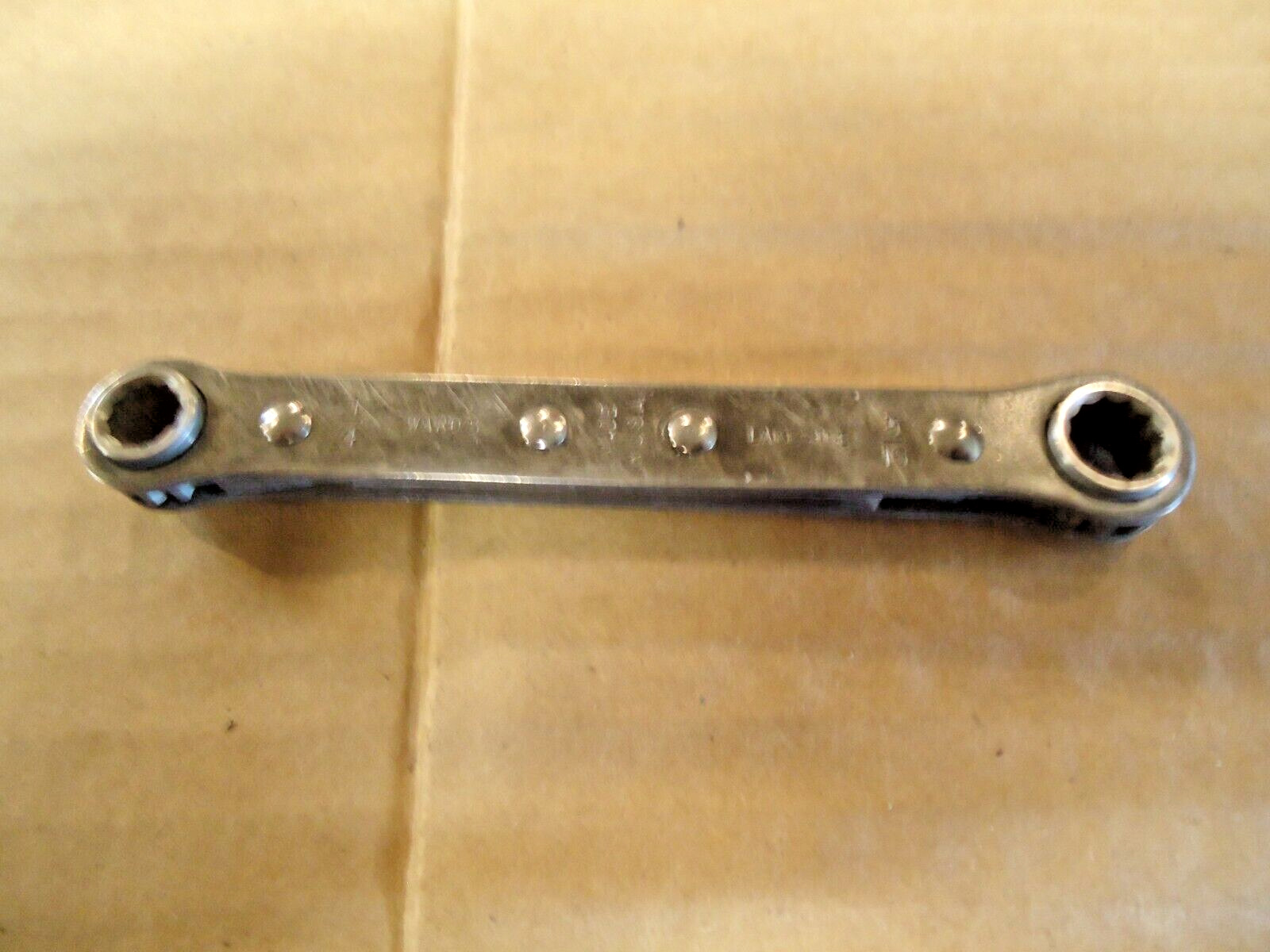Ward’s Lakeside Ratcheting wrench 1/4 - 5/16 Vintage USA Z