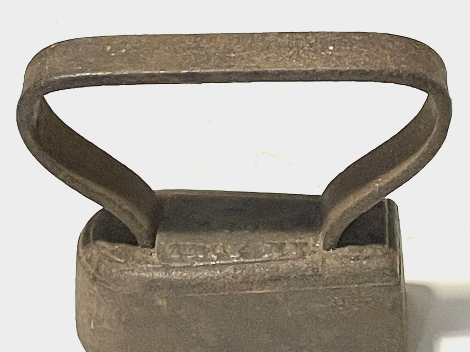 VTG CLOTHES CAST SAD Iron Mahony, Troy NY Round Nose USE DISPLAY DECOR DOOR STOP