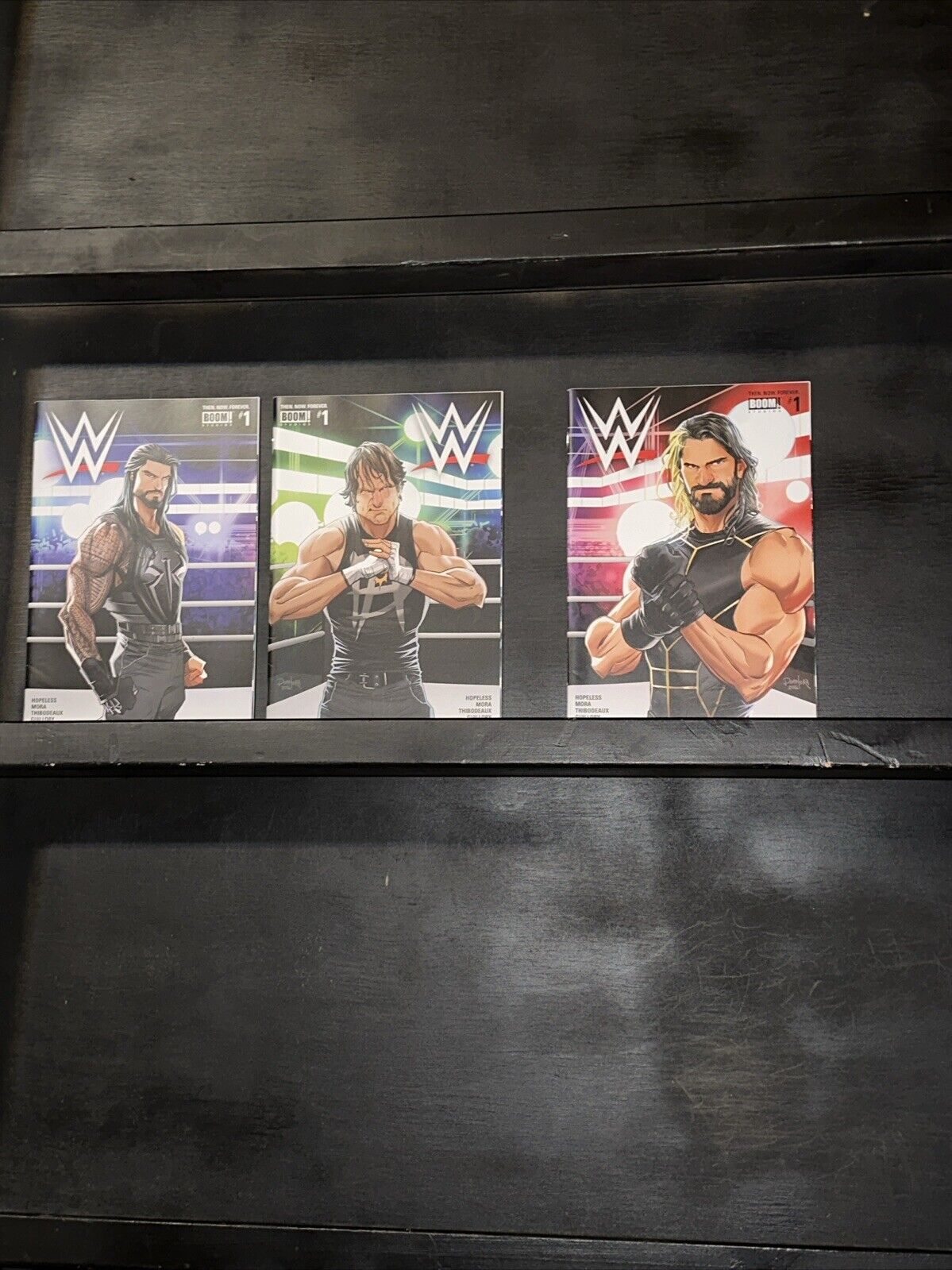 WWE Then Now Forever 1 Roman Reigns Seth Rollins Ambrose Connecting Variant Lot