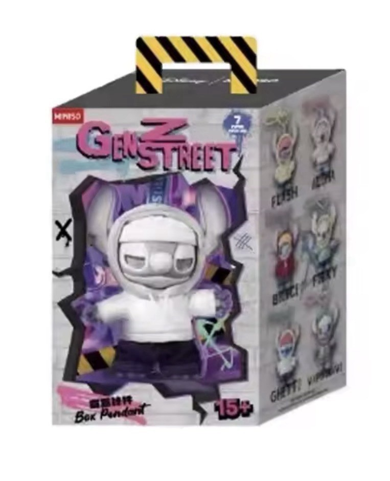New Sealed MINISO Gen Z Street Stitch Blind Box  100% Authentic  *USA*