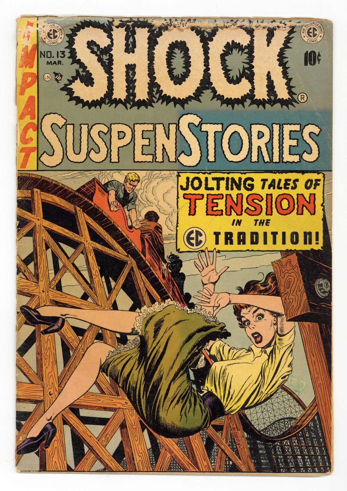 Shock Suspenstories #13 PR 0.5 1954