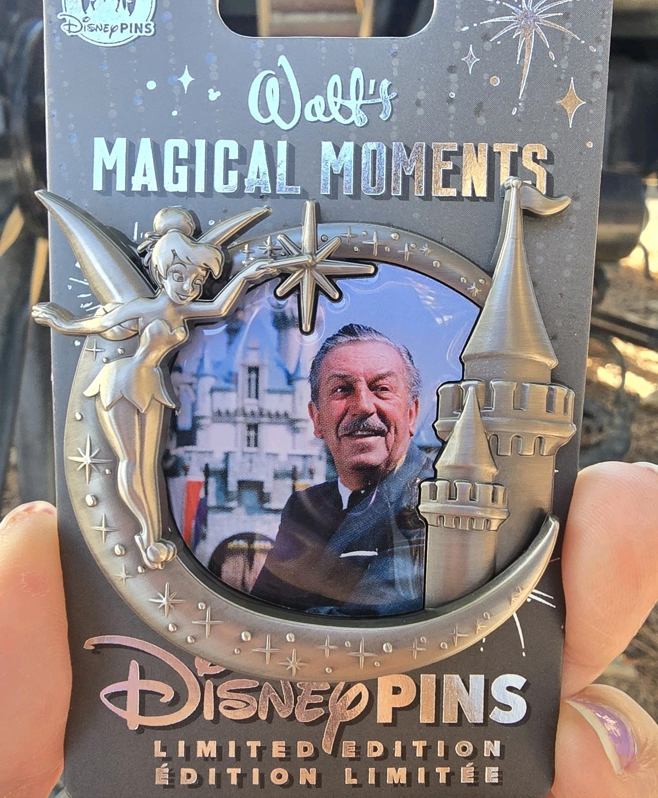 2026 DISNEY WALT'S MAGICAL MOMENTS PIN TINKER BELL CASTLE 10 of 12 LE2500