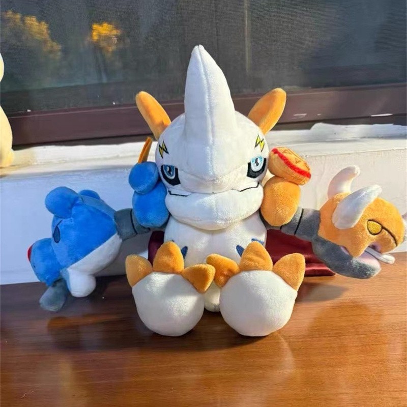 30cm Digimon Omegamon Plush Doll Dress up Soft Stuffed Toy Plushie Pillow Gift 30cm Digimon Omegamon Plush Doll Dress up Soft Stuffed Toy Plushie Pillow Gift