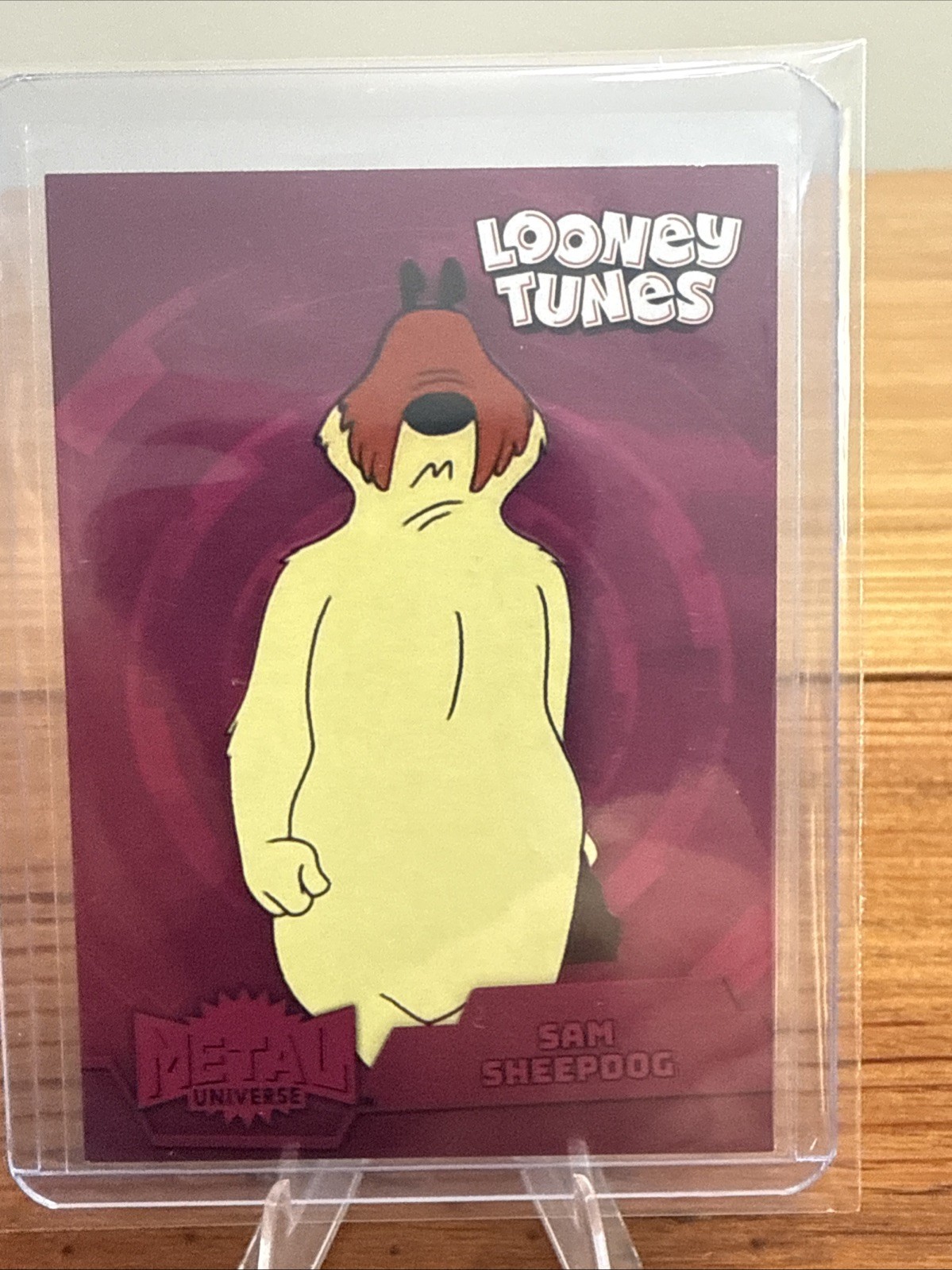 2024 Fleer Retro Looney Tunes Metal Universe Pink FX /300 Sam Sheepdog 2024 Fleer Retro Looney Tunes Metal Universe Pink FX /300 Sam Sheepdog