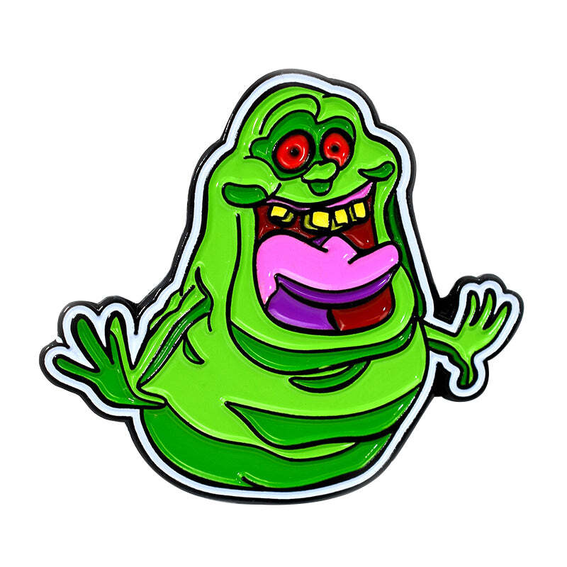 Ghostbusters Slimer Enamel Pin Proton Pack  SLIMED P-098