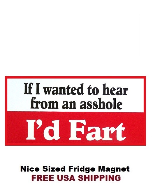 619- Funny Fart Meme Nice Large Refrigerator Magnet 
