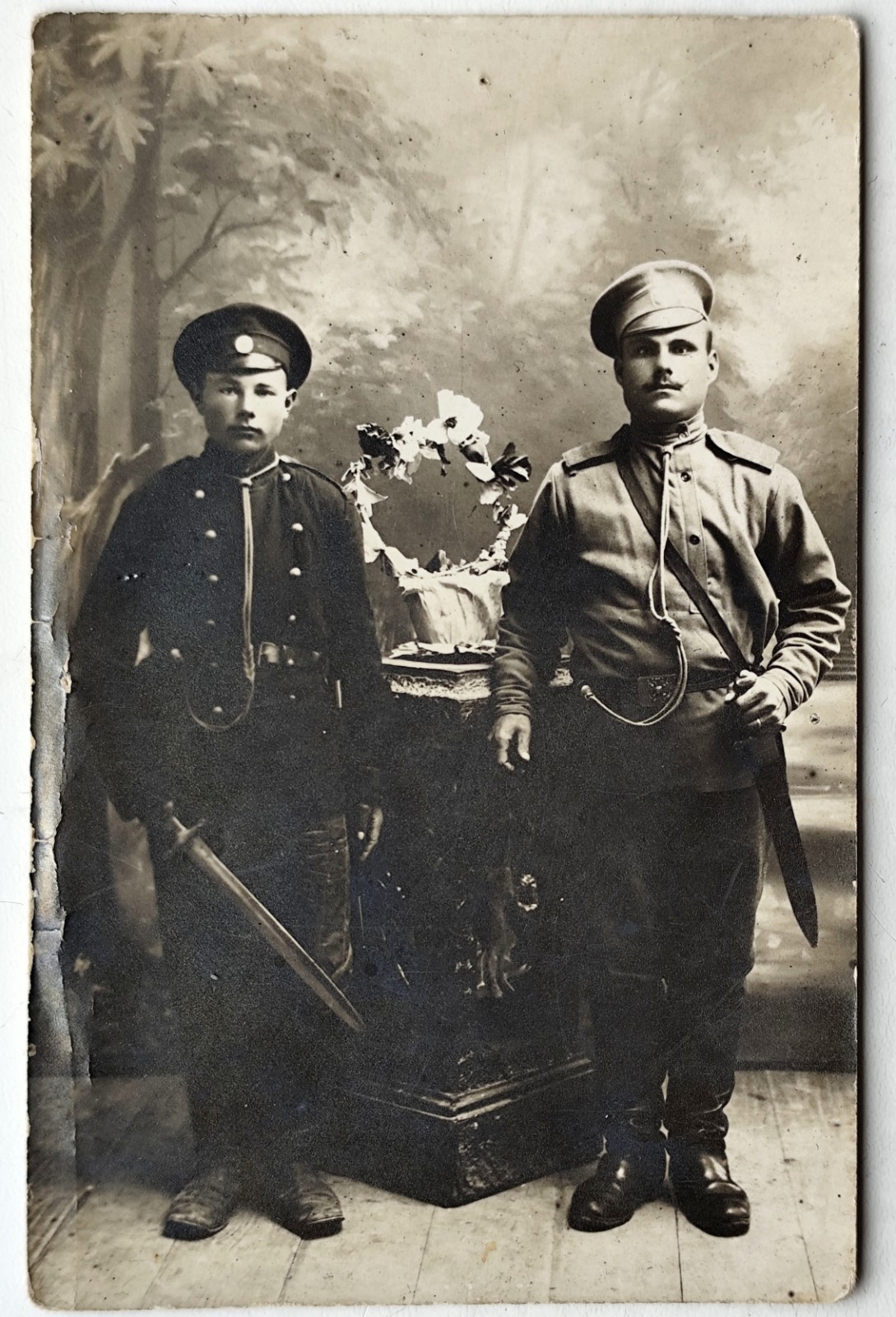 📚 Old Antique Photography original photo Military war Russian empire
