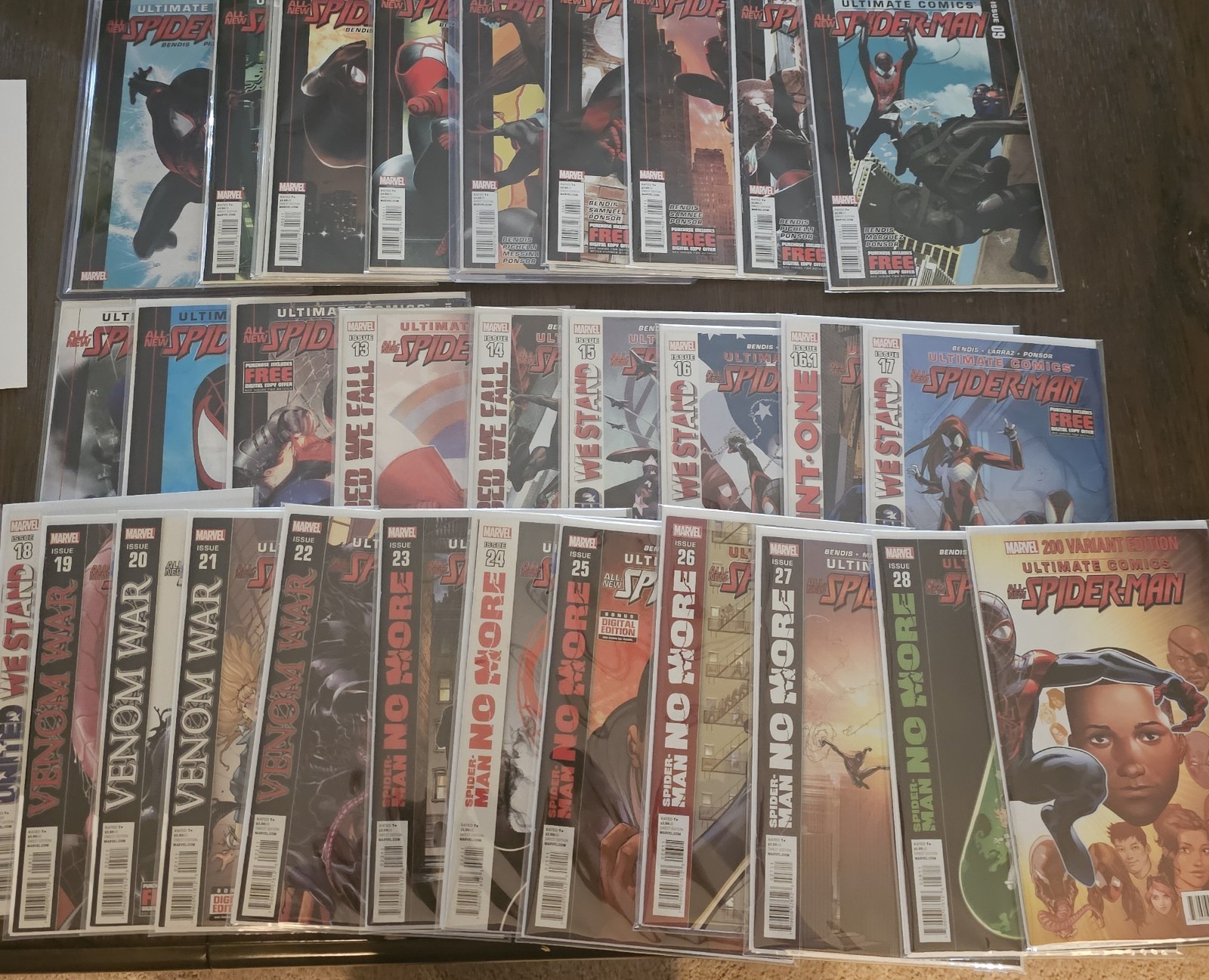 Marvel Ultimate Comics All-New Spider-Man 1 - 28 + 16.1, 200 complete set 