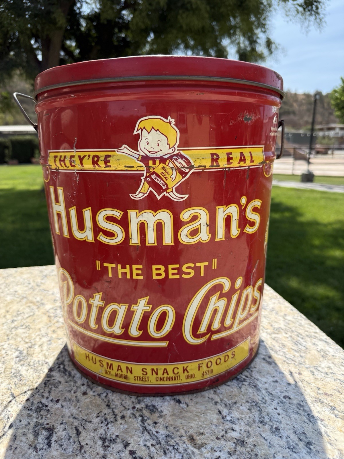 Husman\'s Best Potato Chip Empty 14\