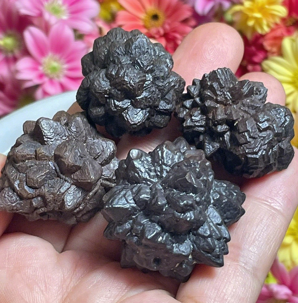 4 PCS Prophecy Stone Egypt , Prophecy Hematite , Pseudomorph , Energy Crystal 4 PCS Prophecy Stone Egypt , Prophecy Hematite , Pseudomorph , Energy Crystal