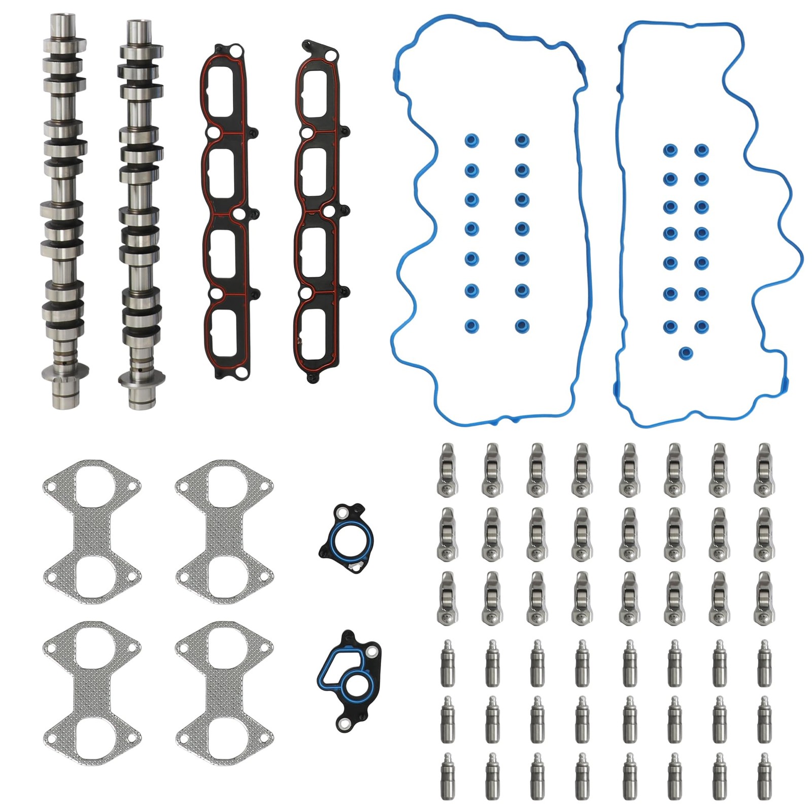 5.4L Triton 3V Camshaft Lifter Rocker Arm Kit for Ford F-150, 24pc