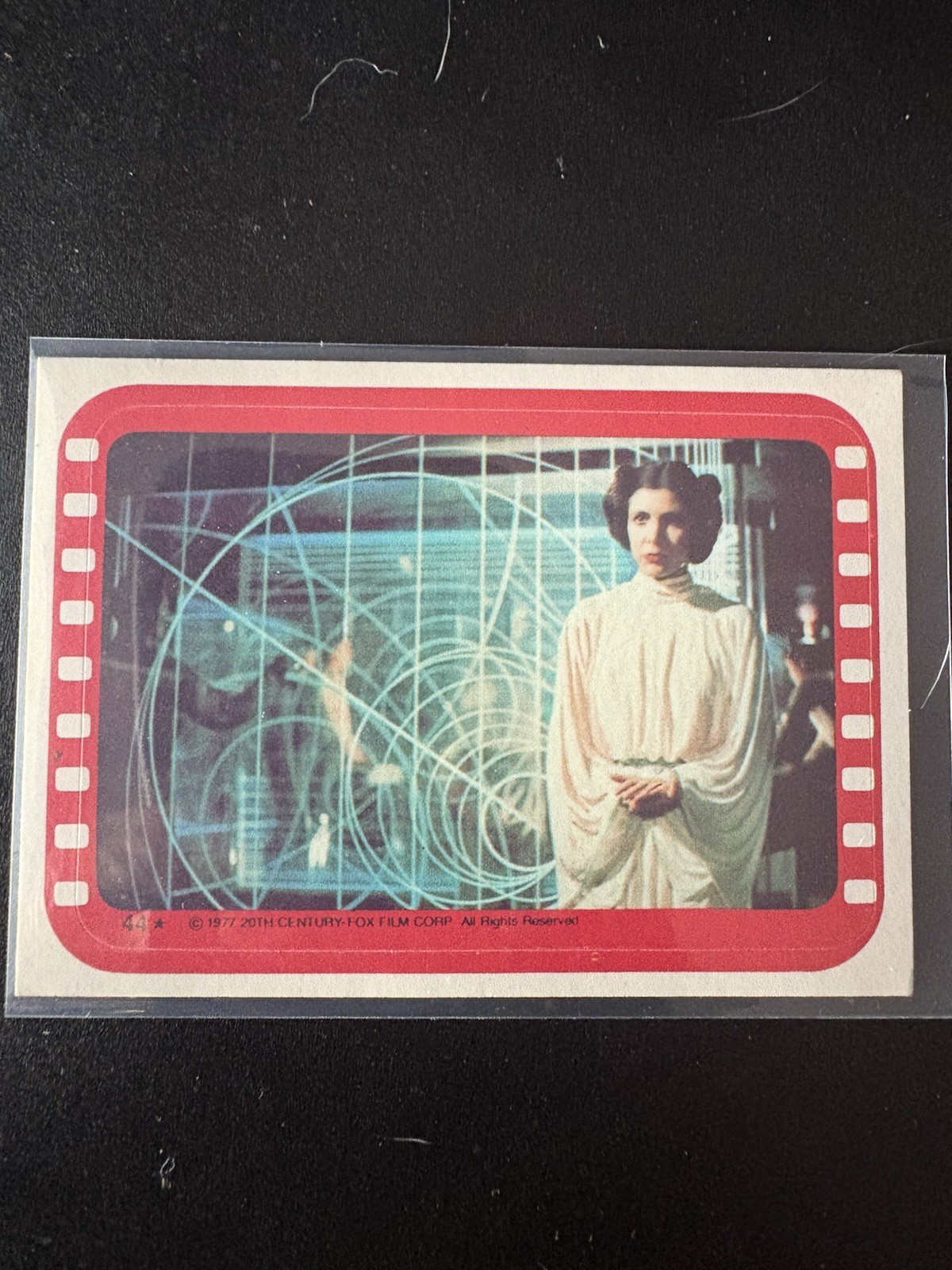 1977 Topps Star Wars Princess Leia Sticker #44