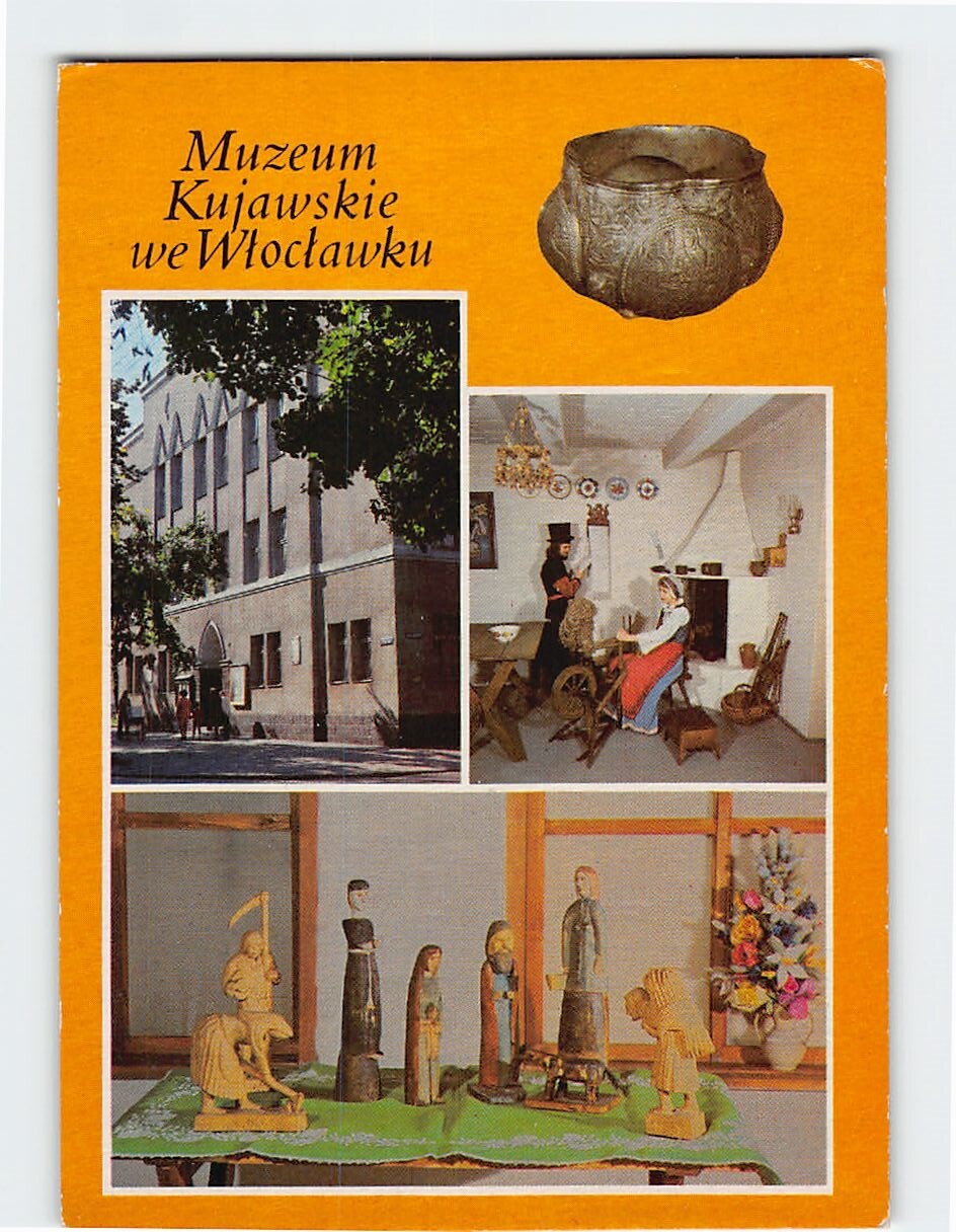 Postcard Muzeum Kujawskie we Włocławku, Włocławek, Poland