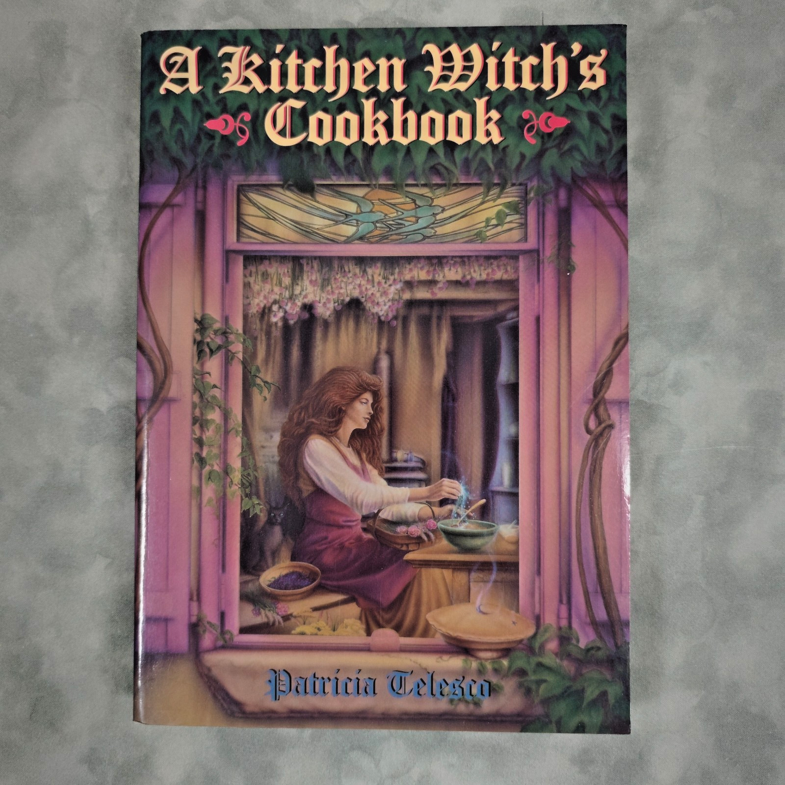 1994 Kitchen Witch's Cookbook Patricia Telesco 1st Edition 1st Print Wicca Pagan