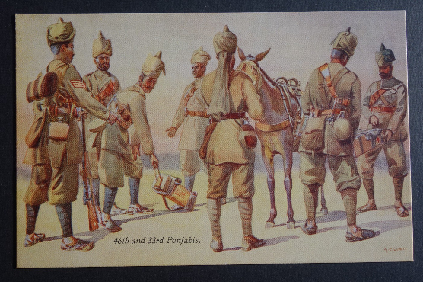 46th and 33rd Punjabis, \