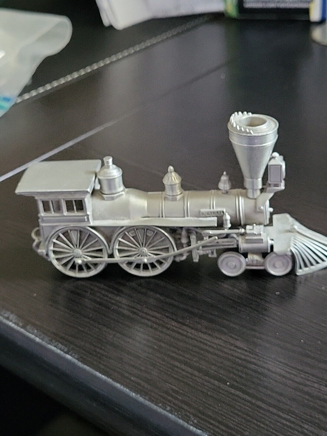 4 Vintage Locomotives from The DANBURY Mint. Pewter. Price Is For All 4 Pictured
