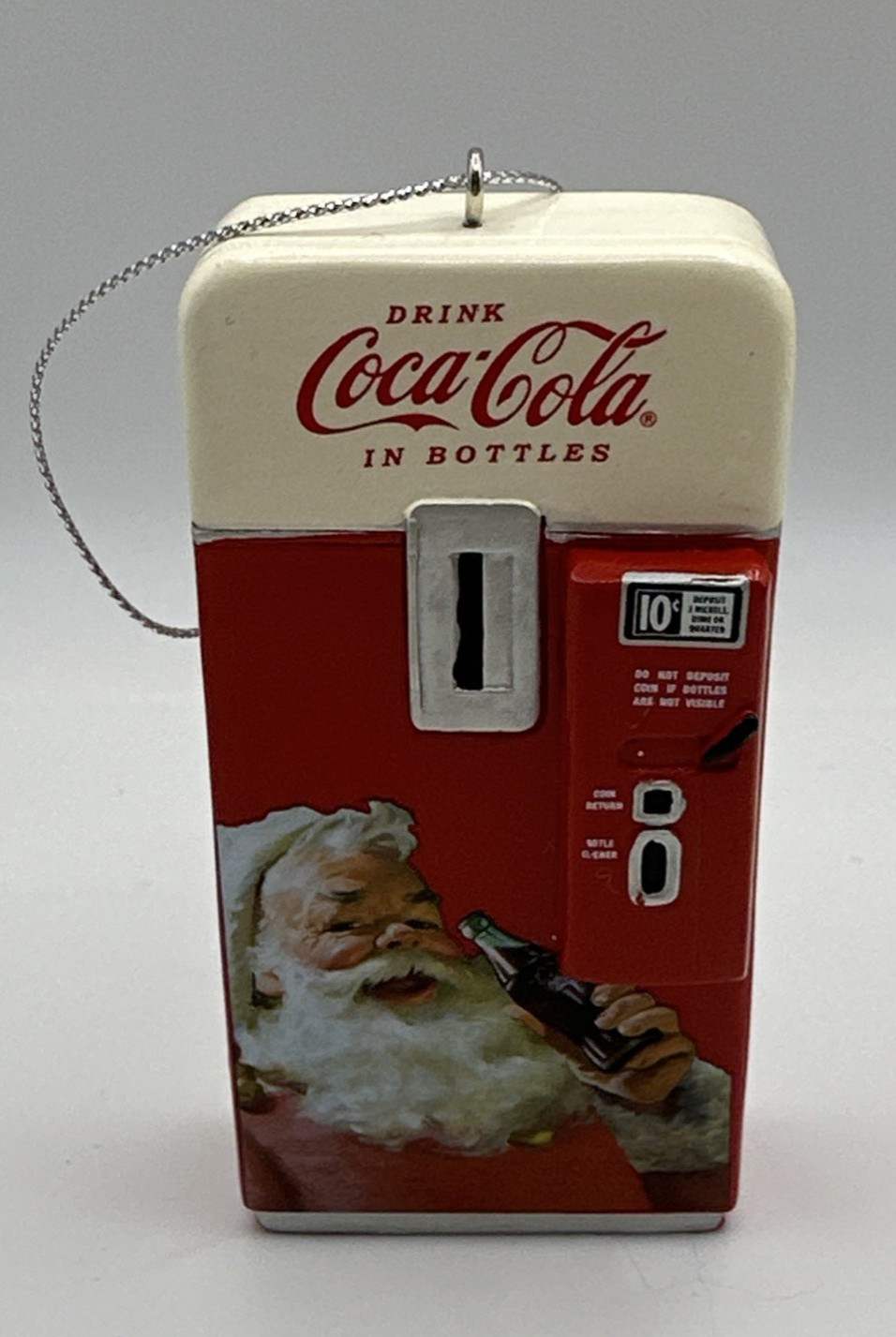 Kurt S. Adler Coca-Cola Vending Machine Christmas Tree Ornament Santa Claus Kurt S. Adler Coca-Cola Vending Machine Christmas Tree Ornament Santa Claus