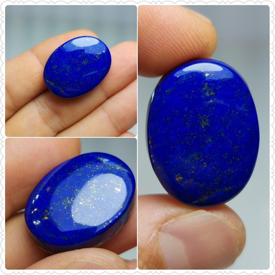 4 Pieces Top   Amazing Blue Lapis Lazuli  Gemstone High Quality