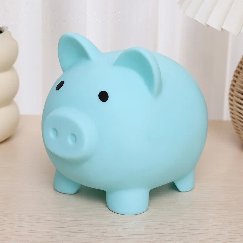 Piggy Bank, Coin Bank for Boys and Girls, Children's Plastic Shatterproof Money