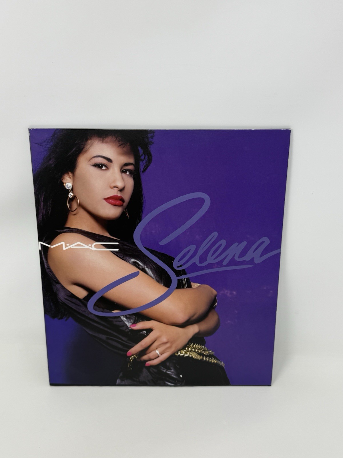 MAC Cosmetics Selena Quintanilla Store Display Panel 11”x9” Promo Sign 2016 RARE