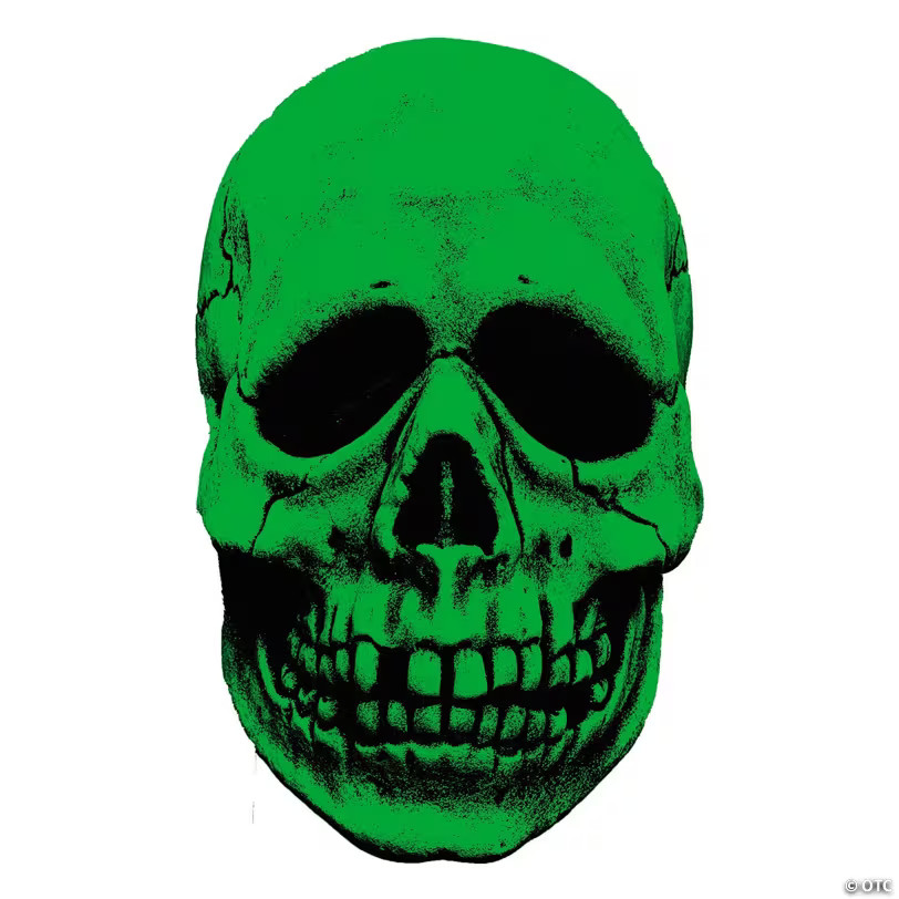 Don Post Studios Glow-in-the-Dark Glowing Ghoulies Skull Overhead Mask - One Siz Don Post Studios Glow-in-the-Dark Glowing Ghoulies Skull Overhead Mask - One Siz