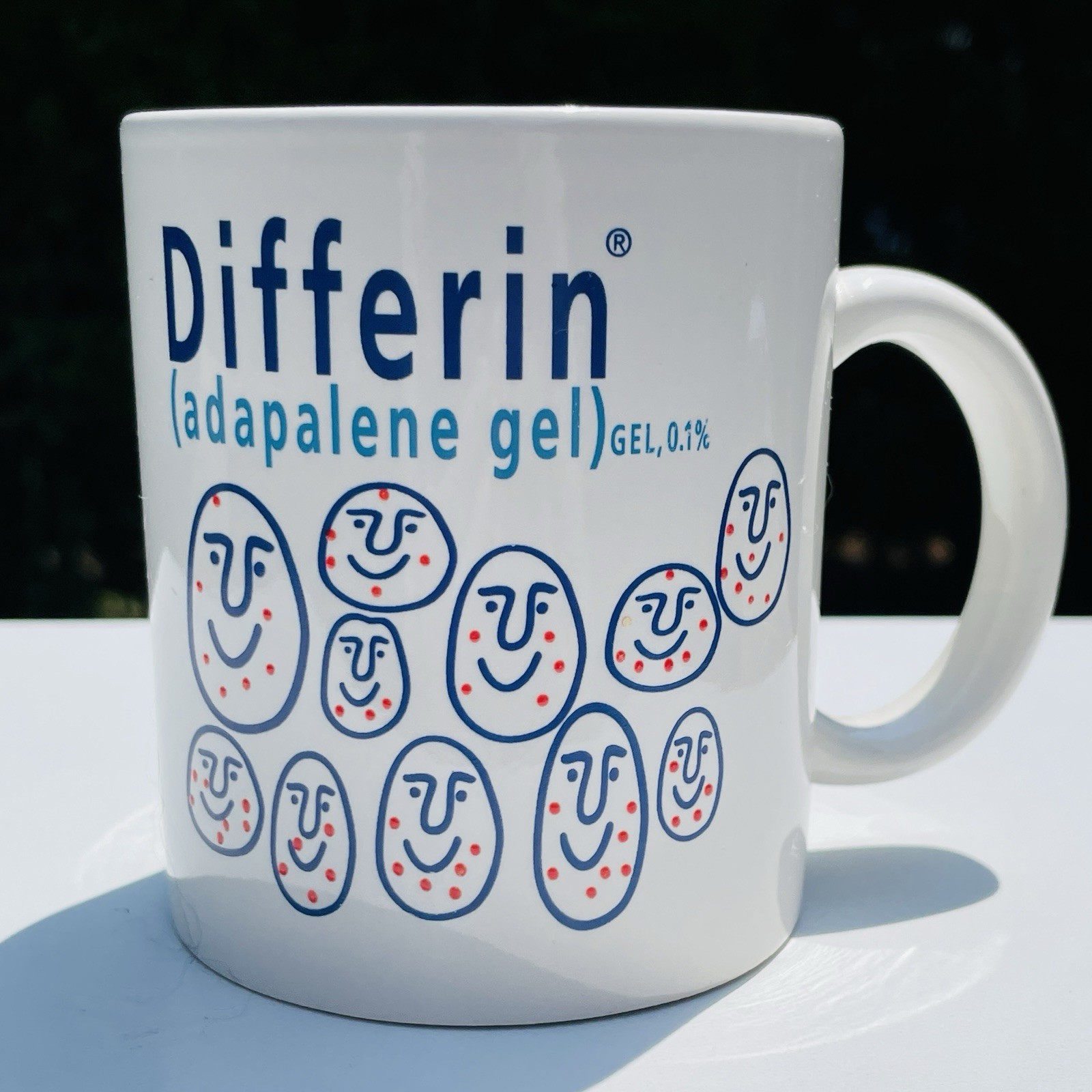 Differin Adapalene Gel Pharmaceutical Promotion Mug Acne Dermatology Medicine Differin Adapalene Gel Pharmaceutical Promotion Mug Acne Dermatology Medicine