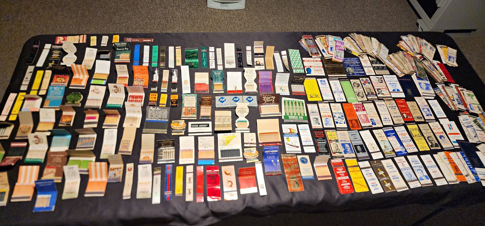 Large Lot Assorted Collectible Advertising Matchbooks & Matchbook Covers