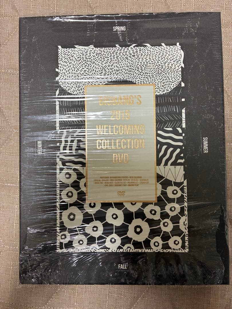 BIGBANG 2015 Welcoming Collection DVD Calendar Photobook Set Collectible 15+